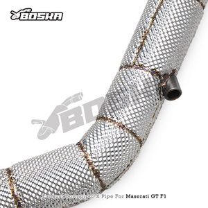 Tubo de Escape Personalizado para Maserati Gran Turismo/GT 4.2L/4.7L 2008-2023, Tubo Recto de Acero Inoxidable Boska con Tubo Intermedio en X - Product Image 6