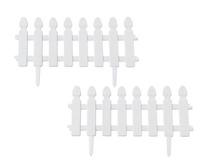 Offre Spéciale fournitures de jardin panneau de clôture en plastique blanc décor de jardin clôture équipement de Sport clôture en gazon artificiel - Product Image 3