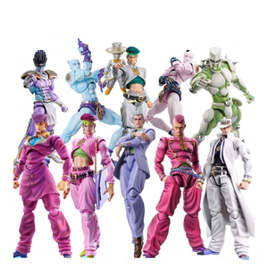 ฟิกเกอร์โจโจ้ บิสเซอราดเวนเจอร์ 18 แบบ ตัวละครเคลื่อนไหวได้ คุโจ โจทาโร่ ดิโอ เดียโวลอ บุคคาเรติ เลโอน โจลีน คูโจ ของเล่นฟิกเกอร์อนิเมะ PVC - Product Image 2