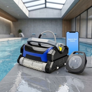 Robot Limpiafondos Automático Inalámbrico para Piscinas, con Tecnología de Escalada de Paredes, para Exteriores, ODM/OEM - Product Image 1