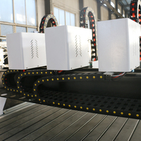 2040 1325 1530 Machine à bois à double tête multi-tête CNC routeur à bois pour le traitement des meubles