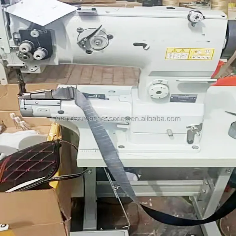 Máquina de costura industrial automática da agulha única da agulha