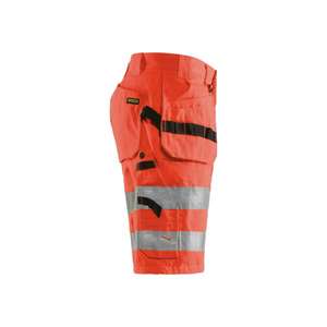 Blaklader-153518115500C62กางเกงขาสั้น Hi-Vis Class 2สีแดง-EAN 7330509670071 HI-VIS Workwear - Product Image 3