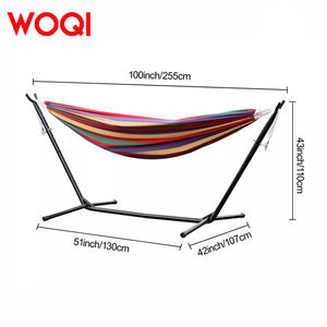 ऊकी फैक्ट्री आउटडोर कैंपिंग हैपिंग और यात्रा के लिए पोर्टेबल धातु स्टैंड कपड़े के साथ - Product Image 2