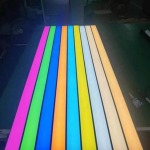 Hình chữ nhật hồ bơi bảng đèn Snooker trang trí chiếu sáng treo đèn phòng bi-a vuông LED tuyến tính trần ánh sáng mặt dây chuyền - Product Image 6