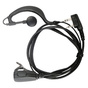 Auriculares Walkie Talkie Tipo K con Doble Orificio, Clip y Micrófono para Dispositivos de Comunicación - Product Image 3