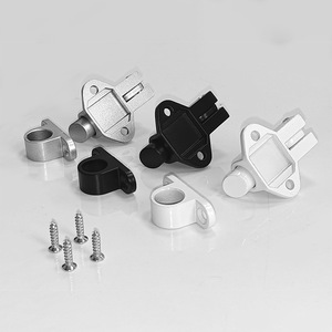 Aircraft Latch Aluminum Alloy Type A Pin White Black Silver <b>Door</b> <b>Window</b> <b>Bolt</b> Easy Installation - Product Image 2