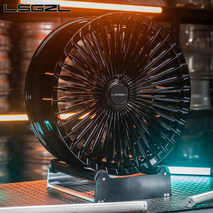 ล้ออะลูมิเนียมหลอมแบบ monoblock สีดำมันวาว19 20 21 22 24 26นิ้วล้อ5X114.3 5X112 5X130สำหรับรถยนต์ Benz BMW Audi <span class=keywords><strong>RR</strong></span> - Product Image 2