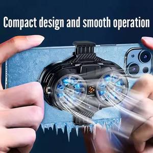 Radiador de teléfono con chip de refrigeración de semiconductor dual 2024, accesorio enfriador de transmisión en vivo para exteriores, accesorios para teléfono móvil - Product Image 4