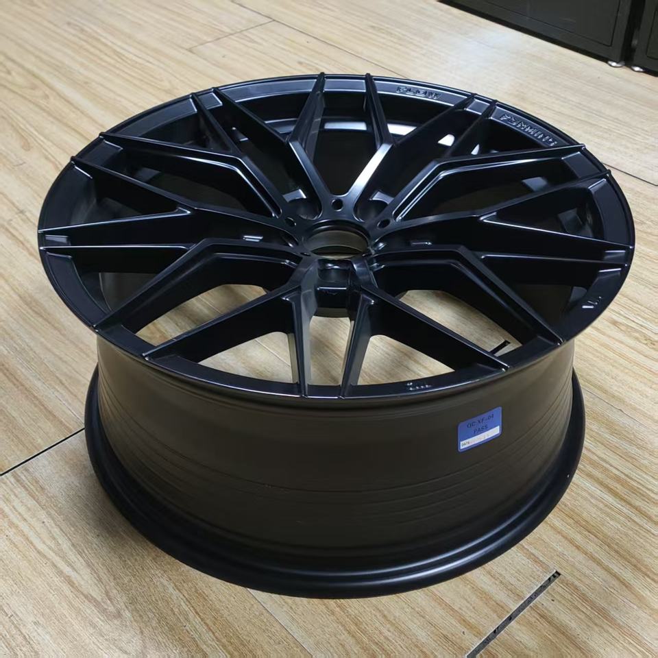 New 17/18/19/20 Inch Multi-Spoke Black Alloy Wheels 30mm 5x114.3 5X112 ...