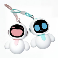 Eiliko ENERGIZE LAB Aquamarine Mainan Robot Pembersih Bergaya Kartun dari Plastik ABS untuk Anak-Anak Sistem Operasi Android