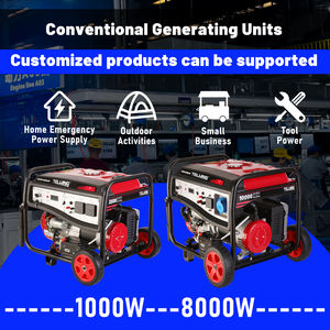 Generator bensin portabel TJ4500-B Set <span class=keywords><strong>3</strong></span>.2/<span class=keywords><strong>3</strong></span>,5 kW EPA Home-Cooled Starter fase tunggal 4 Tak elektrik Auto DC - Product Image 4