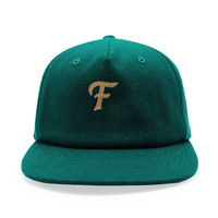 Gorra de Ala Plana sin Estructura de 5 Paneles con Correa de Cuero Ajustable en la Parte Trasera, Gorra Bordada Personalizada de Mezcla de Lana, Gorra Snapback Estilo Papá