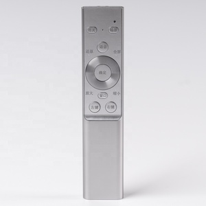 High-end ODM intaglio <span class=keywords><strong>Laser</strong></span> stampa Sound bar telecomando in alluminio Telecommande - Product Image 1