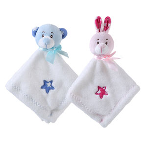 هدايا الأطفال للأطفال زرقاء من القطيفة ألعاب مع منديل - Product Image 5