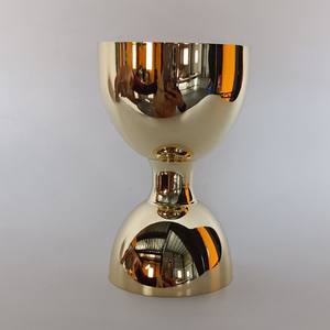 Barware Premiium Acero inoxidable de doble cara 1oz 2oz Estilo indio Medición Cóctel <span class=keywords><strong>Whisky</strong></span> Bell Jigger - Product Image 4