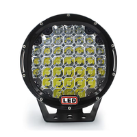Luz de Trabajo LED para Automóvil de Alta Resistencia, Súper Brillante, Redonda de 9 Pulgadas, 111W, Impermeable, 12v 24v, para Conducción Todoterreno, Camiones y Automóviles