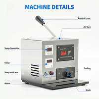 BM-III Petite machine d'emballage sous blister en aluminium de pilule de capsule de comprimé semi-automatique manuelle