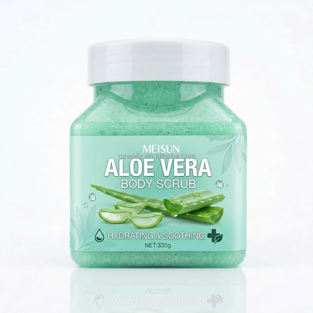 Gommage corporel à l'Aloe Vera