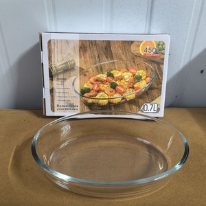 <span class=keywords><strong>Bandeja</strong></span> para Hornear de Vidrio Borosilicato de Alta Resistencia, Forma Ovalada, 4L, para <span class=keywords><strong>Horno</strong></span> de Microondas - Product Image 3