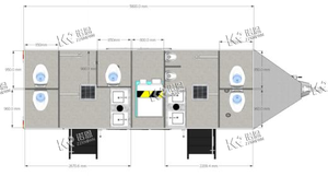 ร้านชานมไข่มุก น้ำแข็งไส กาแฟ ร้านค้าสำเร็จรูป คีออสก์ คอนเทนเนอร์คาเฟ่ พร้อมครัว - Product Image 1