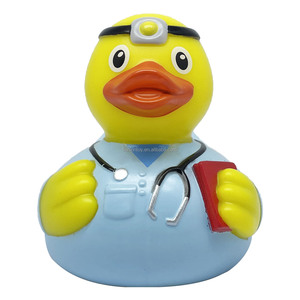 Patitos de Goma Personalizados para Baño, Surtidos con Diseños de Dentista, Enfermera, Carreras y Corazones, para Bebés - Product Image 3