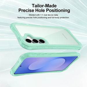 1 एयर बैग ब्रांडेड सेल फोन शॉकप्रूफ पारदर्शी कवर मामले में सभी मॉडल सैमसंग गैलेक्सी S25 एफे मामले कवर - Product Image 2