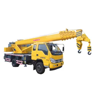 hot sale 12 ton mini truck crane with low fuel consumption cheap price pickup truck crane