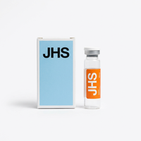 Boîtes d'emballage de peptides en gros avec logo personnalisé, 2ml, 3ml, 5ml, 7ml, 10ml, en argent et or, avec étui pliant imprimé pour flacons