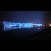 Fuente Musical Danzante de Alta Calidad de 300 Metros, Estilo Isla de Bagdad, Calidad Dubai