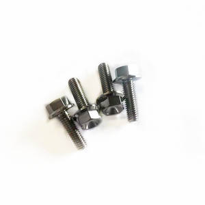 Vis en titane GR5 1/<span class=keywords><strong>4</strong></span>-20*32mm, vis à tête hexagonale haute résistance, prix d'usine, vis à tête à bride - Product Image 4