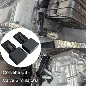 ING Stock pour Chevrolet <span class=keywords><strong>Corvette</strong></span> C8 Simulateurs de soupapes Paire d'échappement Accessoires de voiture Pièces de rechange d'échappement - Product Image 1