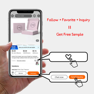 Cassetta postale aperta adesiva per la spedizione personalizzata per vendite calde, striscia di rimozione e strip, cassetta di spedizione - Product Image 6