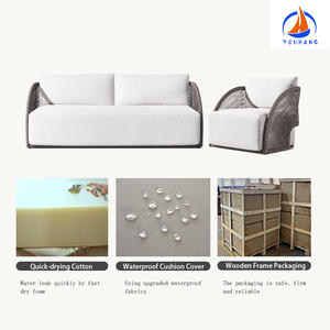 فناء حديقة فاخر قابل للتخصيص من فوشان ، مقاوم للماء 4 قطع مستعملة لتخليص الحديقة - Product Image 5