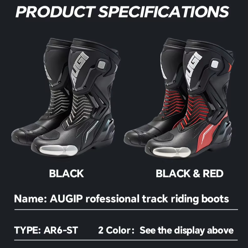 AUGI AR6 Professional Cycling Boots Long Racing Athletic