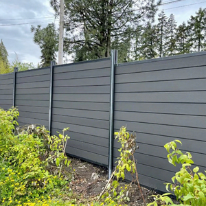 Paneles <span class=keywords><strong>de</strong></span> Cerca <span class=keywords><strong>de</strong></span> Seguridad <span class=keywords><strong>para</strong></span> Patio <span class=keywords><strong>de</strong></span> Aluminio Gris <span class=keywords><strong>para</strong></span> Exteriores, Fabricados en Foshan, Ecológicos, Anti-Escalada, Modernos - Product Image 1