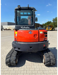 Excavatrice Kubota U55-4 d'origine japonaise, excavatrice sur chenilles Kubota U55-4 en stock - Product Image 4