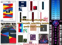 Tapis d'événement de triathlon en gros, tapis de course de marathon imprimé avec logo personnalisé, tapis antidérapant pour ligne d'arrivée, tapis pour événement sportif, course sur sentier 50K