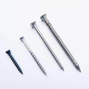 Tornillos autorroscantes Kaishengfa de 3,5 mm x 100 mm, acero inoxidable A2-70, cabeza hexagonal para fijación en madera y metal - Product Image 1
