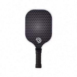 Raquette de pickleball en fibre de carbone haute performance - Conception en nid d'abeille, impression UV, légère et durable pour une utilisation en toutes saisons - Product Image 2