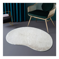 Tapis de luxe en fausse fourrure et tapis Match meubles tapis canapé tapis pour salon
