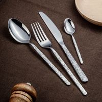 Haute Qualité De Luxe Pratique 304 Banquet De Mariage En Acier inoxydable Or Couverts