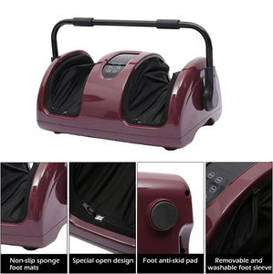 Nuevo Producto de Tendencia Masajeador Eléctrico Shiatsu Vibratorio para Piernas, Pantorrillas y Pies con Bomba de Compresión de Aire, Control Remoto y Diseño Otomano - Product Image 6