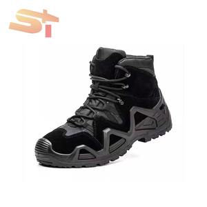 Bottes de randonnée pour hommes SIKE de haute qualité, personnalisables, avec des bottes tactiques imperméables marron durables - Product Image 6