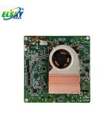 Carte mère ELSKY Nano-ITX avec ventilateur Intel 5e génération Broadwell-U I7 5500U 1x M.2 1x SATA 3.0 DDR3 Max 8 Go 12/19V