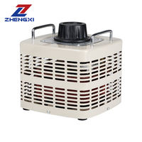 Régulateur de tension de contrôle manuel monophasé industriel AC 220V entrée 0-250V sortie stabilisateurs de régulation lisses continus