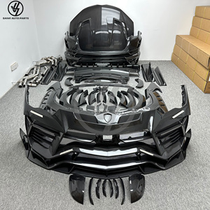 ชุดแต่ง MSY Style Dry Carbon Gen III ลายทวิลเงา สำหรับ URUS ประกอบด้วย ฝากระโปรงหน้า สปอยเลอร์ ฝาครอบกระจกมองข้าง และกันชน - Product Image 6