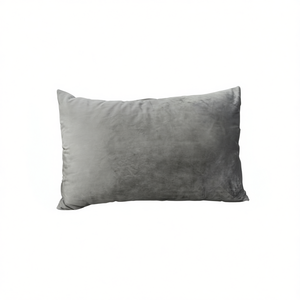 Cuscino in Velluto Olandese 40*60 Grigio, Cojin Terciopelo, Cuscino per Seduta e Decorativo - Product Image 2