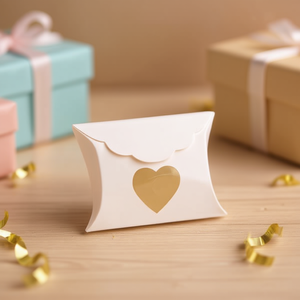 Scatola di Carta Ilan 8,5x10,5 Cm con Design a Cuore per Confezioni Regalo - Product Image 3