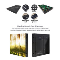 Écran d'affichage numérique LED 3D extérieur TOPvision P6 P8 P10 3840Hz